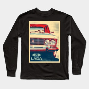 Lada - Russian classic car Long Sleeve T-Shirt